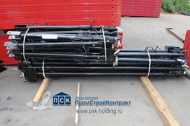 Телескопический упор (подкос) 170x290 см для опалубки МСК