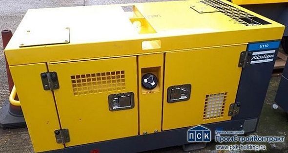 Дизельный компрессор Атлас Копко U110 без шасси