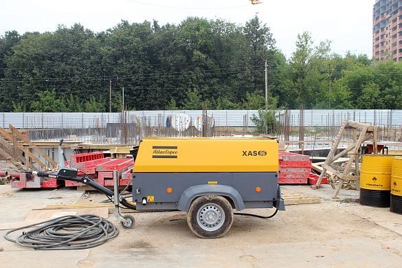 Дизельный компрессор ATLAS COPCO XAS 96