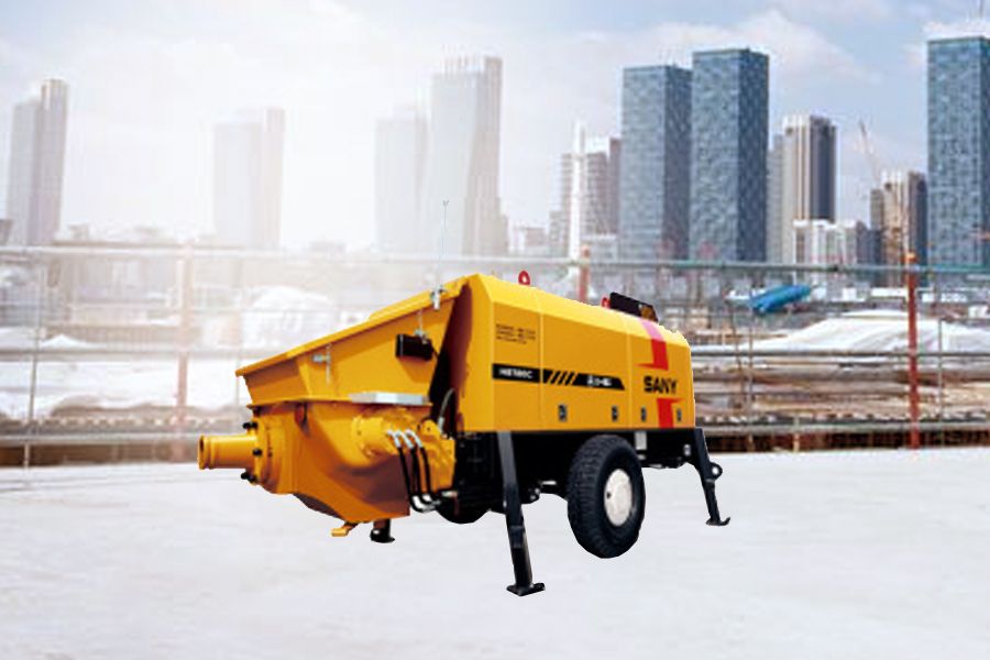 Бетононасос стационарный SANY HBT8016C-5 (электро)