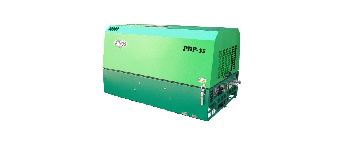 Стационарный дизельный винтовой компрессор ATMOS PDP 35