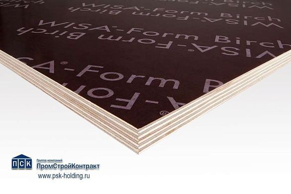 Фанера ламинированная 30х1220х2440 мм ЮПМ-Кюммене Чудово