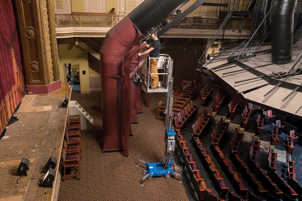 Подъемная рабочая платформа Genie IWP-30S